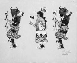 Tomas Vigil : Pueblo Dancers