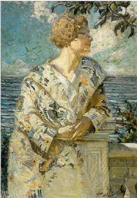 William de Leftwich Dodge : Woman By the Sea