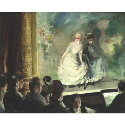 Everett Shinn : Stage Scene