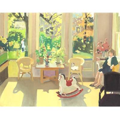 Fairfield Porter : October Interior