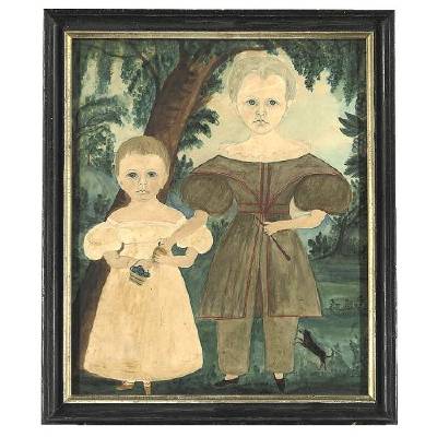 Ruth Whittier Shute : Two Children from the Prescott Family