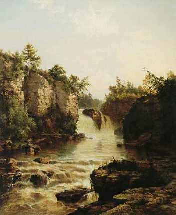 Frederic (Frederick) Rondel Sr : Ausable Falls