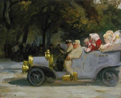 John French Sloan : Gray and Brass