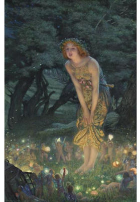 Edward Robert Hughes : MIDSUMMER EVE