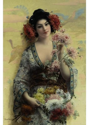 Joseph Faust : FLEURS DE JAPON