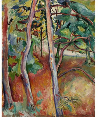 Achille-Emile Othon Friesz : ARBRES, AUTOMNE