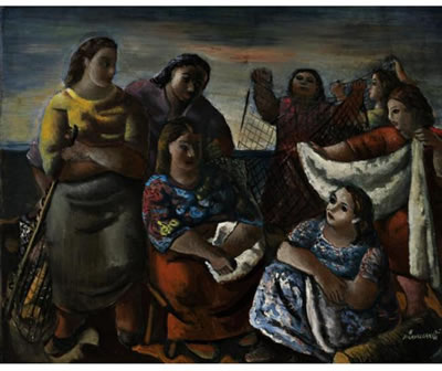 Emiliano Di Cavalcanti : Mulheres de Pescadores