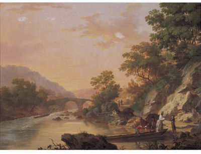 William Ashford : VIEW OF KILARNEY WITH THE PASSAGE TO THE UPPER LAKE