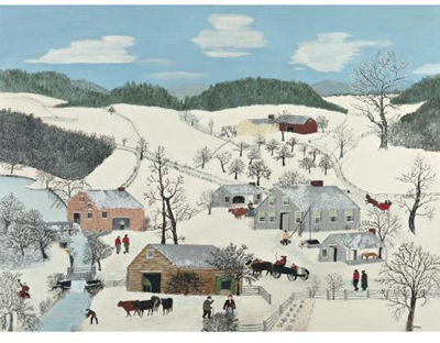 Grandma Moses : The Old Oaken Bucket, The Last