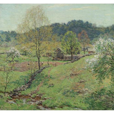 Willard Leroy Metcalf : Maytime