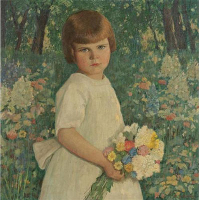 Rae Bredin : Portrait of a Young Girl