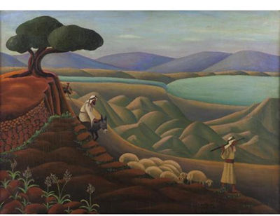 Aharon Halevy : SHEPHERDS IN THE GALILEE