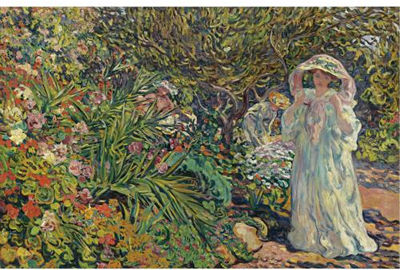 Louis Valtat : SUZANNE VALTAT, LE JARDIN D'AGAY