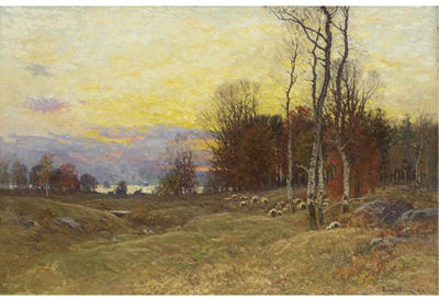 John Joseph Enneking : Evening Glow