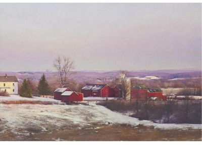 Peter Poskas : Snow Squalls, Parmelee Farm, Prelude to Spring