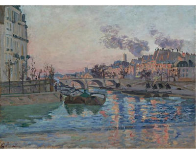 Jean-Baptiste Armand Guillaumin : Paris, Le Pont Marie