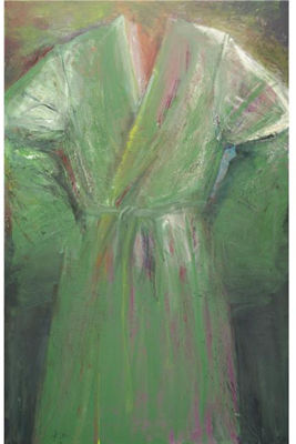 Jim Dine : MISS PUSSY'S GREEN PICTURE