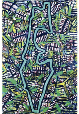 David Reeb : GREEN LINE IN WOODS