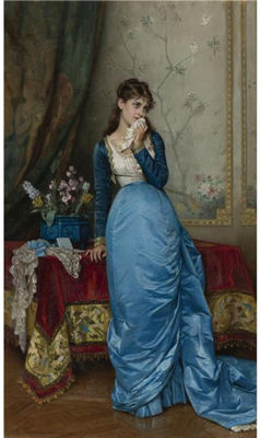 Auguste Toulmouche : THE LETTER