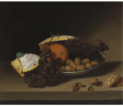 Margaretta Angelica Peale : CAKE, RAISINS AND NUTS