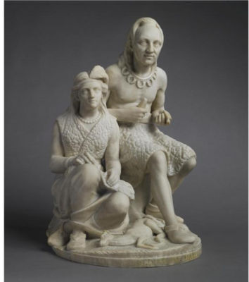 Edmonia (Mary Edmonia) Lewis : THE OLD ARROW MAKER