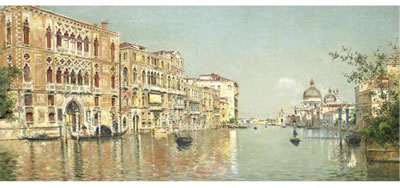 Antonio Maria De Reyna Manescau : The Grand Canal