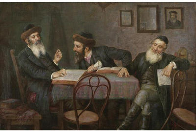 Josef Suss : THE RABBINICAL DISCUSSION