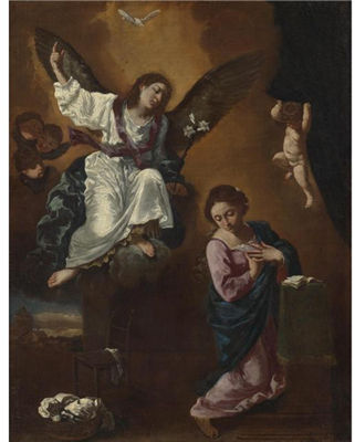 Flaminio Torre : THE ANNUNCIATION