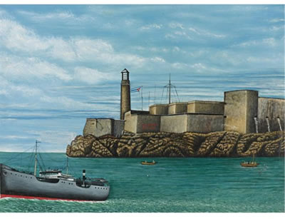 Rafael Moreno : THE LIGHTHOUSE, EL MORRO HARBOR, CUBA