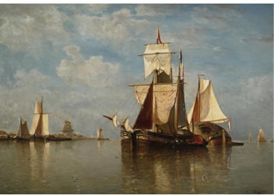 Paul Jean Clays : SHIPPING OFF THE DUTCH COAST