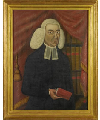 Winthrop Chandler : PORTRAIT OF REVEREND EBENEZER GAY, SR