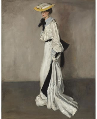 Alfred Maurer : THE WOMAN IN WHITE