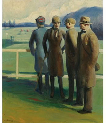 Guy Pene Du Bois : LONGCHAMPS RACE TRACK