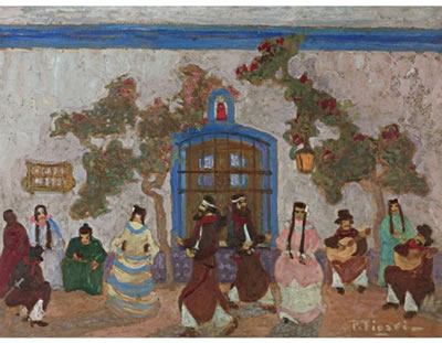 Pedro Figari : BAILE CRIOLLO