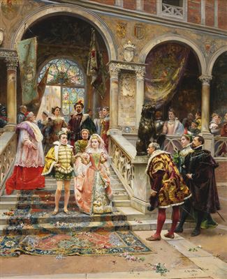 Cesare Auguste Detti : THE MARRIAGE OF THE PRINCE