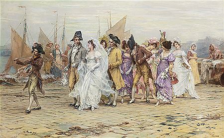 Frederick Hendrik Kaemmerer : THE WEDDING PROCESSION