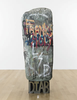 Dan Colen : UNTITLED (VETE AL DIABLO)