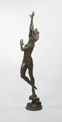 Harriet Whitney Frishmuth : CREST OF THE WAVE (HOGAN STATUE)