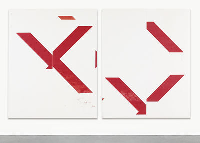 Wade Guyton : UNTITLED (2 parts)