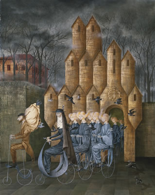 Remedios Varo Uranga : HACIA LA TORRE