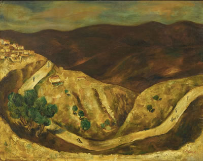 Yitzhak Frenkel-Frenel : LANDSCAPE