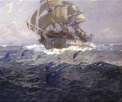 William (Wilhelm) Frederick Ritschel : In the Trade Winds