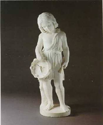 Thomas Crawford : Boy with Tambourine