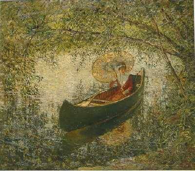 Wilson Irvine : In the Canoe