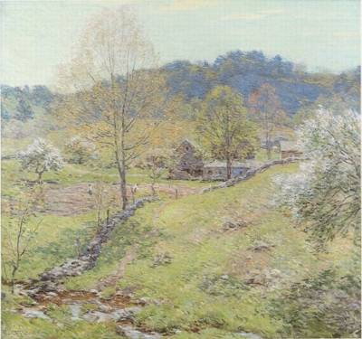 Willard Leroy Metcalf : Maytime