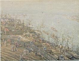 Frederick De Voll : Quebec Harbor from Upper