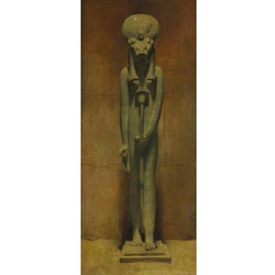 Joseph Lindon Smith : Standing Sekhmet, Karnak