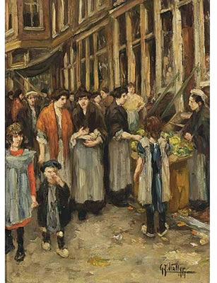 Gerard Johan Staller : MARKET SCÈNE