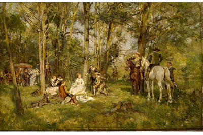 Wilhelm Velten : A HUNTING COMPANY