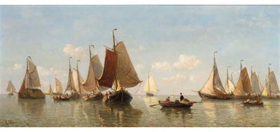 Everhardus Koster : SHIPPING OFF THE COAST